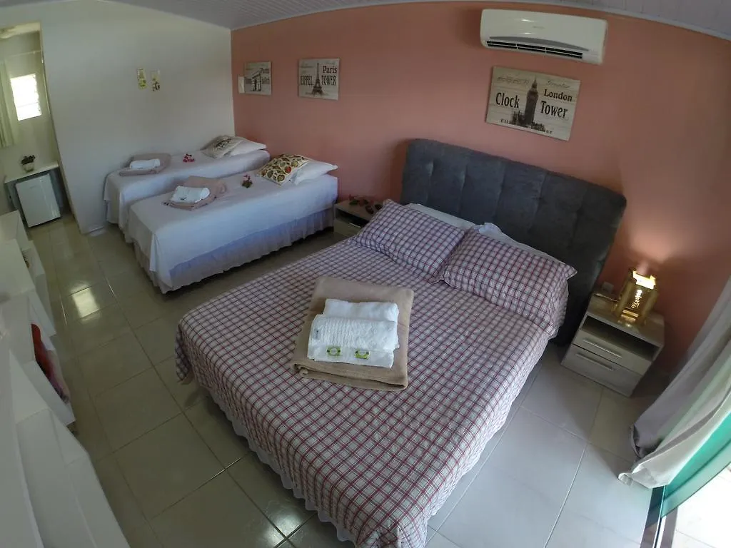 Quarto em Acomodações Particulares Pousada Vila Acoriana Penha  Brasil